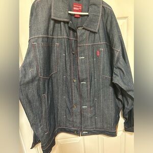 VINTAGE FUBU FAT ALBERT denim jacket 2X